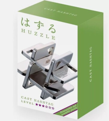 Eureka Puzzle Hashtag - HUZZLE Hanayama Puzzle NEU