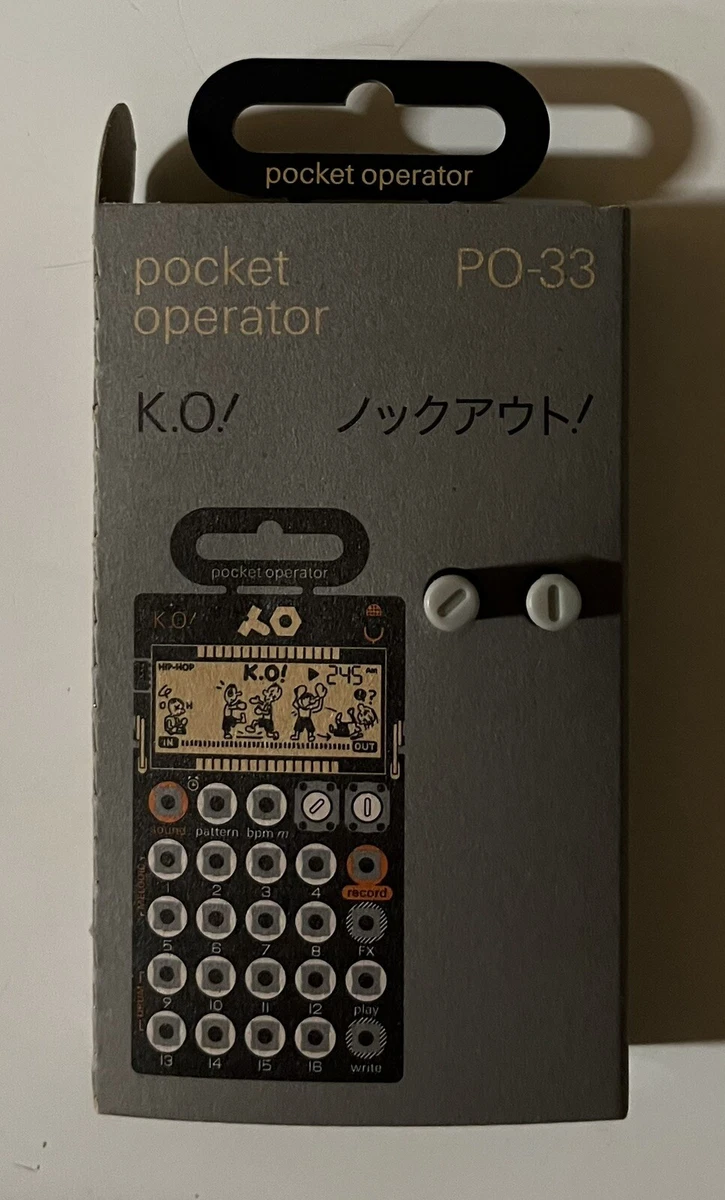 Teenage Engineering TE010AS033 Pocket Operator PO-33 KO