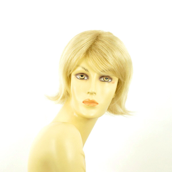 Perruque courte blonde Margot idéale pour look urbain actif