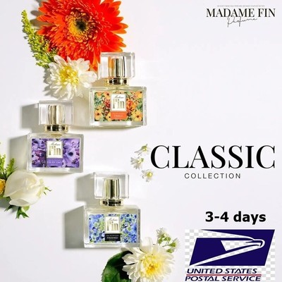 3x Madame Fin Classic Collection Perfume Fragrance Pheromone Eau De Perfume 30ml