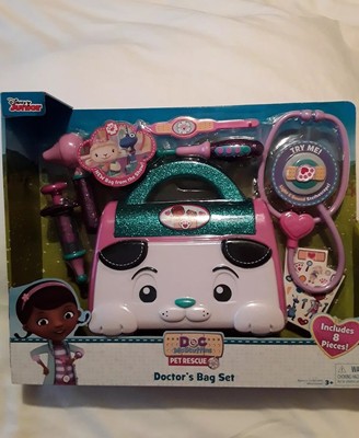 doc mcstuffins pet rescue doctor's bag set