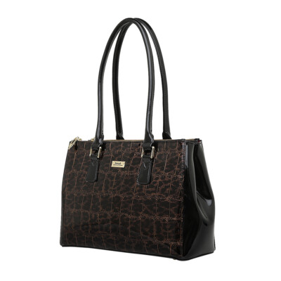 NEW Serenade Leather Leopard Patent Leather Triple C/ment NEW Serenade Leather Leopard Patent Leather Triple C/ment