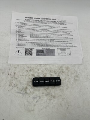 GENUINE FORD PARTS KEYLESS ENTRY KEYPAD SK4J-19G544-AA 30 Days Warranty ...