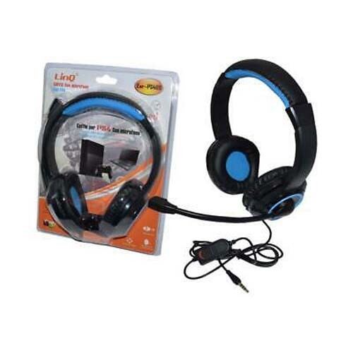 AURICULARES PARA PS4 PLAYSTATION 4 PC CASCOS MICROFONO GAMING VIDEOJUEGOS CABLE