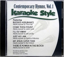 Contemporary Hymns Volume 1 Karaoke Style NEW CD G Daywind 6 Songs