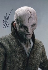ANDY SERKIS signed Autogramm 20x30cm STAR WARS in Person autograph COA