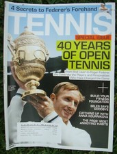 TENNIS-MAY 2008-40 YEARS OPEN TENNIS/ROD LAVER 1968 WIMBLEDON -COMPLETE MAGAZINE