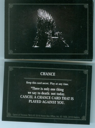 2018 Monopoly Game of Thrones Edition Replacement Game Parts/Pieces - You Choose - 第 12/14 張圖片
