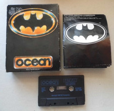 COMMODORE 64 COMPUTER SOFTWARE BATMAN THE MOVIE     OCEAN  1980