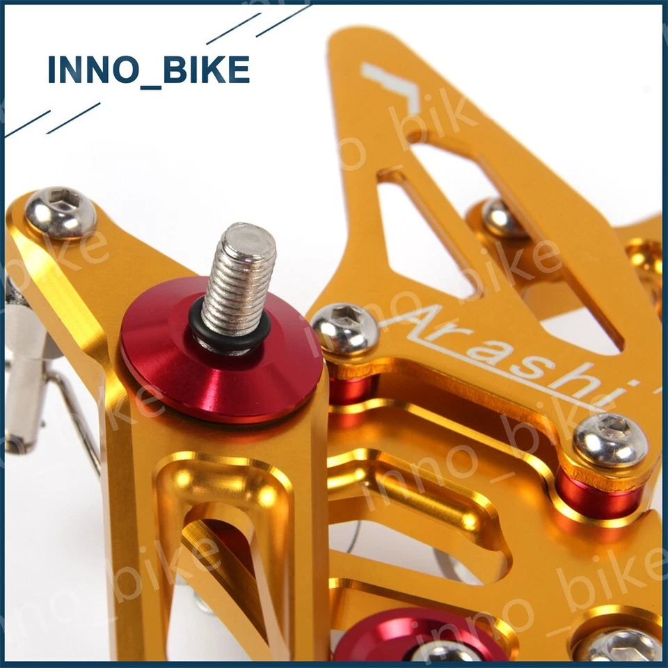 Rearsets Footrest Foot Pegs For Suzuki Hayabusa GSX1300R 2008 - 2020 2009 2010 - Image 2 of 4