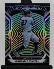 2021 Panini Chronicles Giancarlo Stanton Obsidian Green Electric Etch #3/5