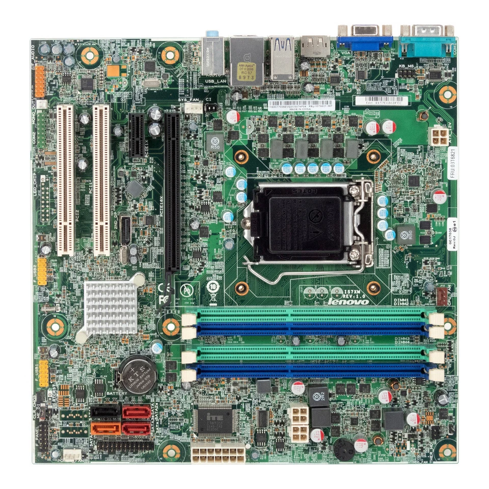LENOVO 03T6821 SOCKET LGA1155 DDR3 0C17038 IS7XM PCIe PCI Per M92 THINKCENTRE - Immagine 2 di 3