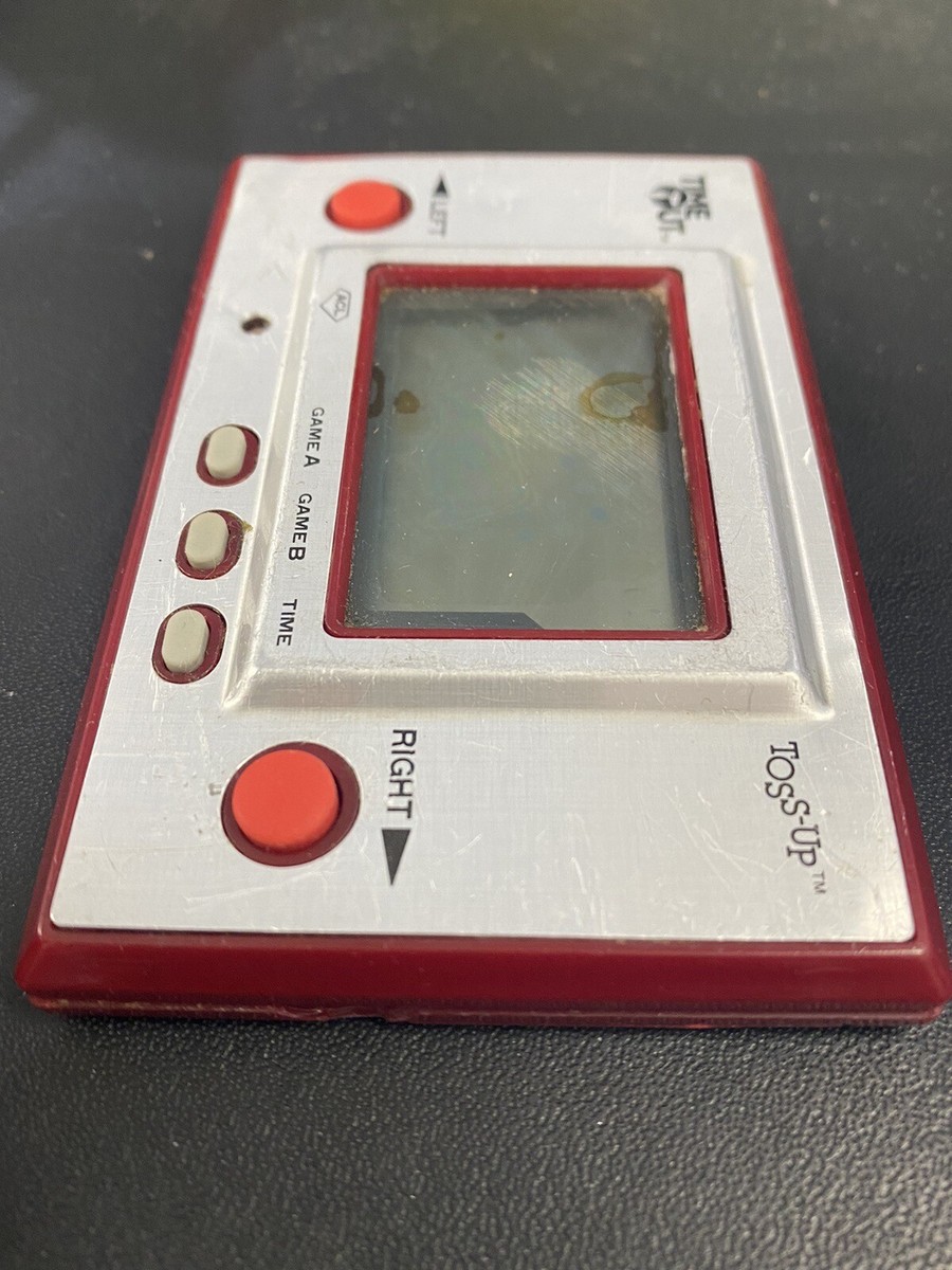 Nintendo Game & Watch Toss Up / Time Out AC-01 (1980 Silver Series