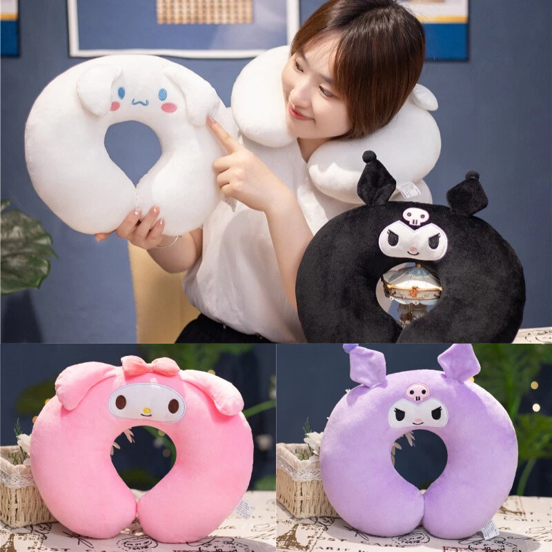Sanrio U Shaped Pillow Plush Travel Neck Cushion Gift Kuromi