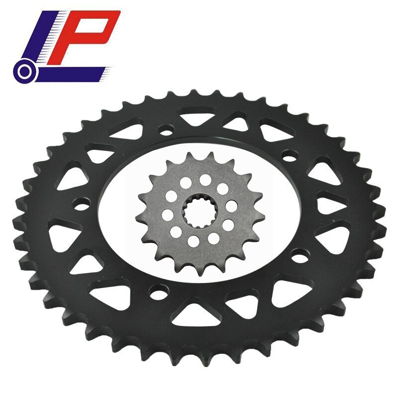 LOPOR 530 CNC 17T/42T Front Rear Motorcycle Sprocket for Suzuki GSX-R1000  01-06