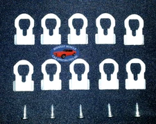 GM Body Side Belt Fender Door Quarter Vinyl Top Molding Trim Clips & Studs 10 MR