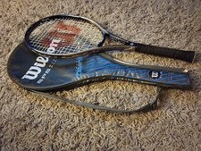 Wilson Graphite Tempest Stretch Oversize Tennis Racket w/ Cover nice