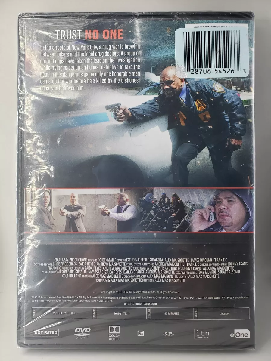 Checkmate (DVD) Fat Joe Alex Maisonette FREE Shipping NEW Sealed  625828645785