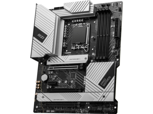 MSI PRO Z790-A MAX WIFI LGA 1700 12.-14. Generation DDR5 ATX Hauptplatine 4x M.2 Steckplätze - Bild 4 von 5