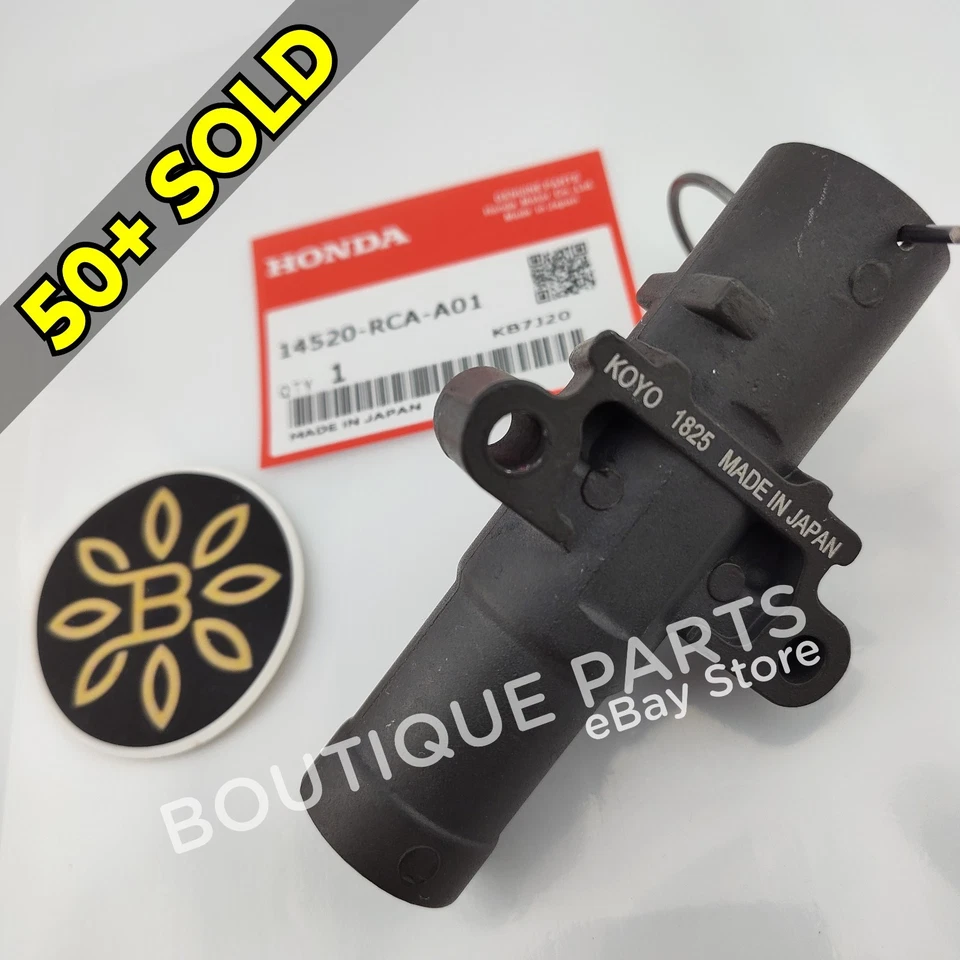 Tensor de correa de distribución original OEM para Honda 14520-RCA-A01 Odyssey Accord Pilot Foto 2 de 4