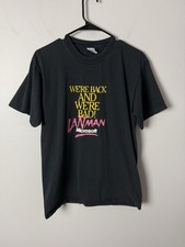 Vintage Microsoft LAN Manager Men's M Black 80s 90s Shirt Computer Tech