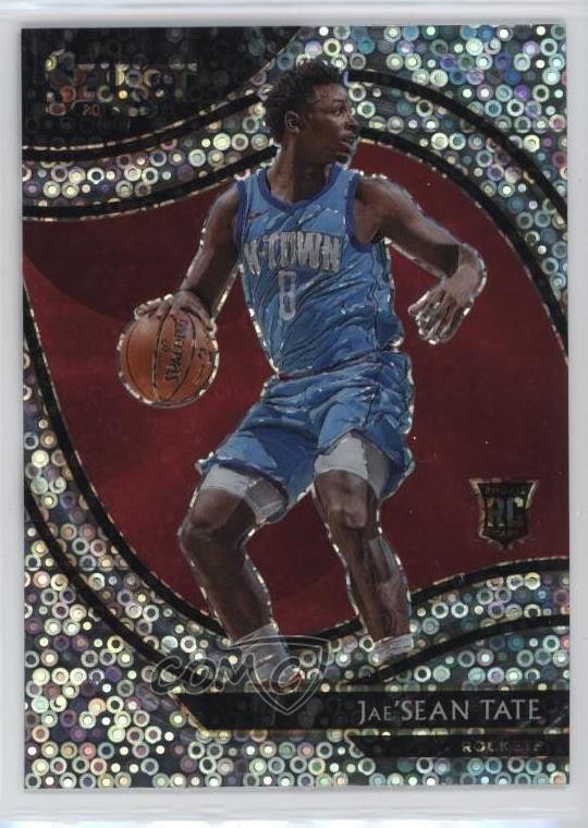 2020-21 Panini Select Courtside Disco Prizm Jae'Sean Tate #278 in5