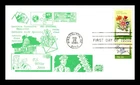 US COVER LETTERS LIFT SPIRITS FIRST DAY ISSUE COMBO OAK POST CACHETS
