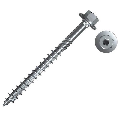Fischer Holzbauschrauben Power-Fast FPF-HT ZPP Hexagon - DIN 571 Alternative -