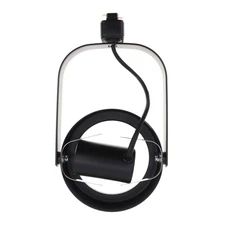 PRESCOLITE AKTGP38-BL GIMBAL TRACK HEAD LIGHT, 250W PAR38, 120V, BLACK