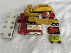 collection of vintage Tonka toy trucks