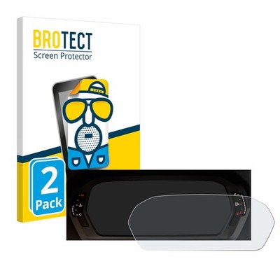2x Displayschutzfolie matt für Audi A3 2023 Virtual cockpit Antireflektierend