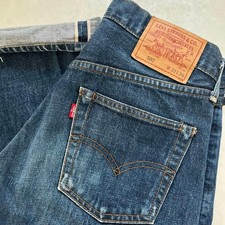 Excellent Levi  s 502XX Made In Japan 90s Red Selvedge Big E Dark Navy W31