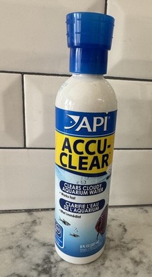 Api Accu-Clear Freshwater Aquarium Water Clarifier 8oz Bottle New