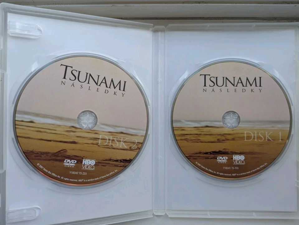 Tsunami: The Aftermath (DVD, 2007, 2-Disc Set) Tim Roth, Czech import (Region 2) - Image 2 of 3