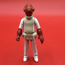 Star Wars ROTJ Admiral Ackbar 3.75" Figure 1982 LFL Kenner Vintage Great Joints