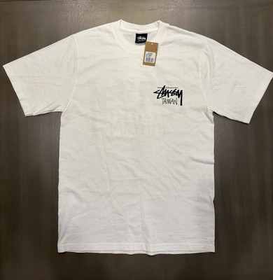 Stussy Taiwan Chapter T-Shirt White Color Size Small S Brand New