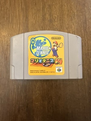 Mario Tennis 64 Nintendo 64 N64 Japanese Version NTSC-J Japan Import