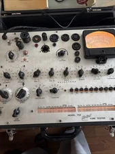Hickok 752 Tube Tester  Powers up