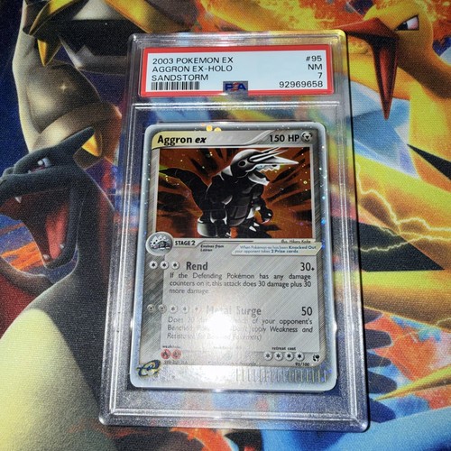 Aggron ex graded PSA 7 for sale on eBay