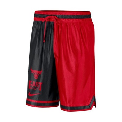 Nike Chicago Bulls Red/Black Courtside Versus Force Split Shorts Men's XL NWT