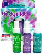 S.E.I. Spring Tie Dye Kit 3 Pack: Pre-Mixed Spray Kit, 