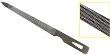 4.5 Inch Stainless Steel Triple Cut Nail File-Fingernails, Toenails (3 Pack)