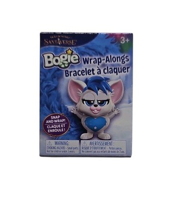 The Elf On The Shelf Bogie Wrap-Alongs Slap Bracelet - Blue Plush Toy New