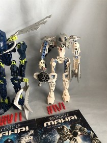 LEGO TOA MAHRI 8910 8911 8912 8913 8914 8915 BIONICLE 100% complete set w/ books