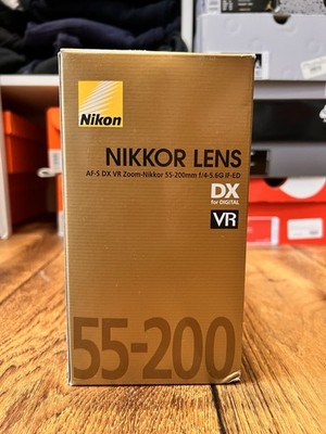 Nikon AF-S DX VR Zoom-Nikkor 55-200mm f/4-5.6G IF-ED Image Stabilization Lens