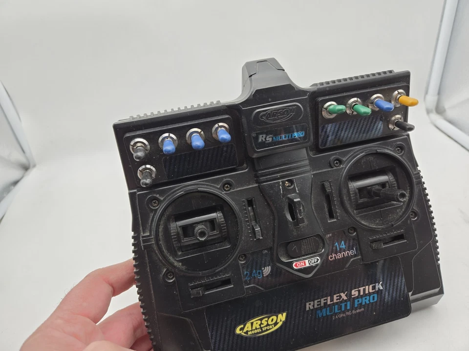 Carson Reflex Stick Multi Pro 14-Kanal Fernsteuerung Sender - Bild 2 von 3