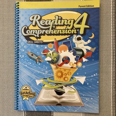 NEW Abeka Reading Comprehension 4 Skill Sheets Parent Edition homeschool 4th Gr