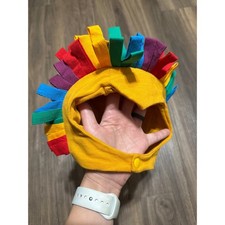 Band of the Wild Rainbow Lion Costume Hat Size Small 9-12 Months
