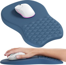 Ergonomic Mouse Pad with Wrist Support, Wrist Rest Mousepads for Carpal Tunnel P