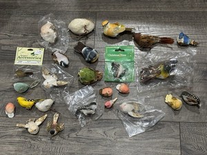 Vtg Lot of 25 Designer Accessories Birds for Crafting New and Used